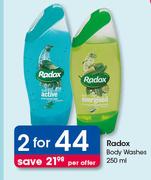 Radox Body Wash-2X250ml