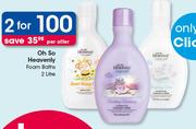 Oh So Heavenly Foam Baths-2X2L