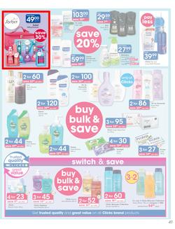 Clicks : You Pay Less (22 Aug - 5 Sept 2019), page 41