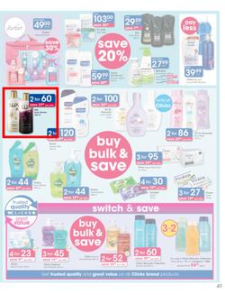Clicks : You Pay Less (22 Aug - 5 Sept 2019), page 41