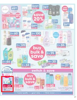 Clicks : You Pay Less (22 Aug - 5 Sept 2019), page 41