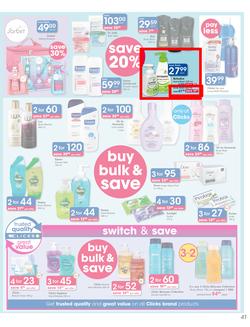 Clicks : You Pay Less (22 Aug - 5 Sept 2019), page 41