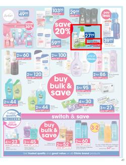 Clicks : You Pay Less (22 Aug - 5 Sept 2019), page 41