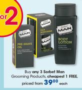Sorbet Man Grooming Products-Each