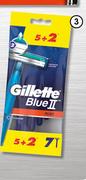 Gillete Blue Plus, 5+2 Cartridges-Per Pack