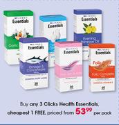 Clicks Health Essentials-Per Pack