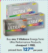 Vitaforce Energy Tonic Ultra Performance Products-Per Pack