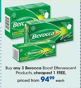Berocca Boost Effervescent Products-Each