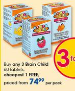 Brain Child-60 Tablets Per Pack