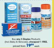 Zinplex Products-Per Pack