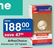ArthroChoice Advanced-120 Tablets Per Pack