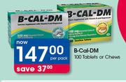 B-Cal-DM-100 Tablets Or Chews Per Pack
