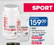 GNC Pro Performance 100% Whey Protein 1LB-Each