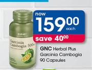 GNC Herbal Plus Garcinia Cambogia Capsules-90's Each