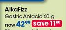 AlkaFizz Gastric Antacid-60g Each