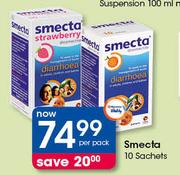 Smecta 10 Sachets-Per Pack