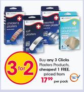 Clicks Plasters Products-Per Pack