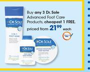 Dr.Sole Advanced Foot Care Products-Each