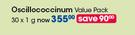 Oscillococcinum Value Pack-30 x 1g Per Pack