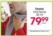 Oranix Oral Spray-30ml Each