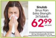 Sinutab Sinus Pain Extra Strength 24 Tablets-Per Pack