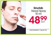 Sinutab Nasal Spray-10ml Each