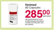 Ferrimed Capsules-60's Per Pack