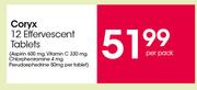 Coryx Effervescent Tablets-12's Per Pack