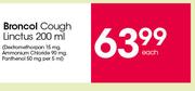 Broncol Cough Linctus-200ml Each