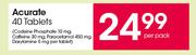 Acurate Tablets-40's Per Pack