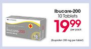 Ibucare-200 Tablets-10's Per Pack