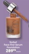 Sorbet Face First Serum Foundation-Each