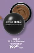 Sorbet Airtime Mousse Foundation-Each