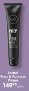 Sorbet Prep & Poreless Primer-Each
