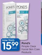 Pond's Pimple Clear Facial Skin Care Products-Each
