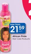 African Pride Hair Care Products-Each