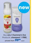 Summer's Eve Products-Each