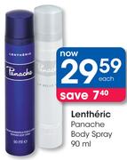 Lentheric Panache Body Spray-90ml Each