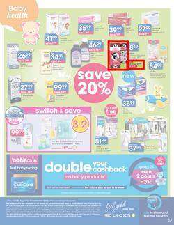 Clicks : You Pay Less (22 Aug - 5 Sept 2019), page 33