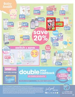 Clicks : You Pay Less (22 Aug - 5 Sept 2019), page 33