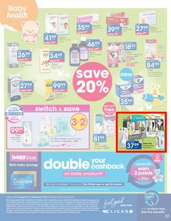Clicks : You Pay Less (22 Aug - 5 Sept 2019), page 33