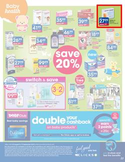 Clicks : You Pay Less (22 Aug - 5 Sept 2019), page 33