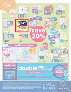 Clicks : You Pay Less (22 Aug - 5 Sept 2019), page 33