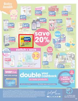 Clicks : You Pay Less (22 Aug - 5 Sept 2019), page 33