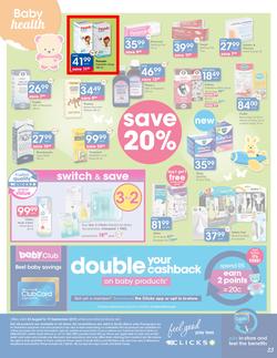 Clicks : You Pay Less (22 Aug - 5 Sept 2019), page 33
