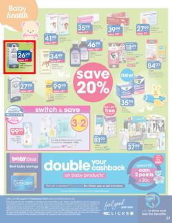 Clicks : You Pay Less (22 Aug - 5 Sept 2019), page 33