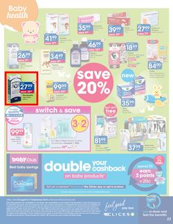 Clicks : You Pay Less (22 Aug - 5 Sept 2019), page 33