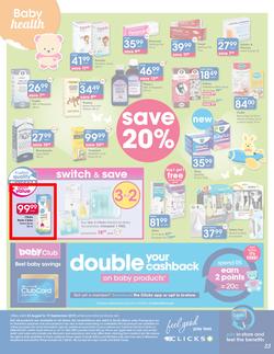 Clicks : You Pay Less (22 Aug - 5 Sept 2019), page 33