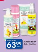 Childs Farm Baby Toiletries-Each