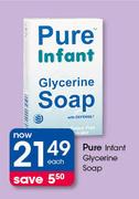 Pure Infant Glycerine Soap-Each